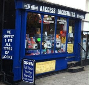 Aaccess Locksmiths Shop in Ware Image