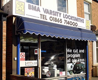 BMA Varsity Locksmith Shop in Oxford