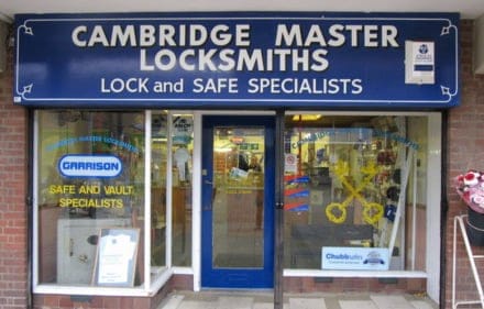 Cambridge Master Locksmiths Shop