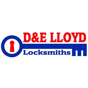 D & E Lloyd Locksmiths Logo