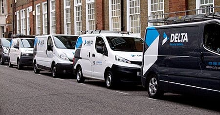 Delta Security Locksmith Van image