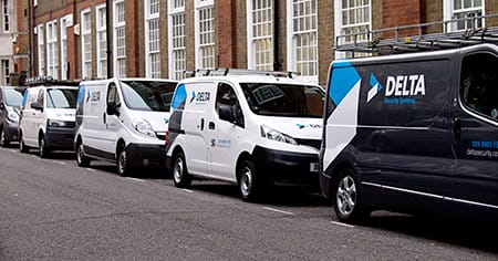 Delta Security Locksmith Van image