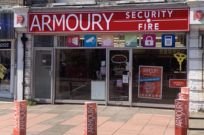Eastbourne Locksmith Shop - Armoury Security Fire