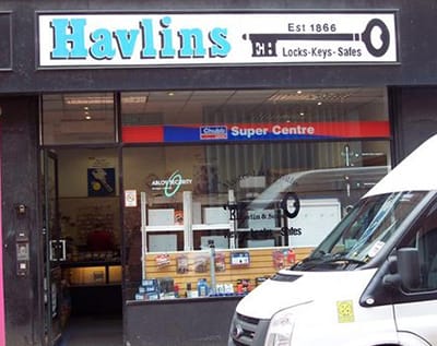 Havlins Master Locksmith Shop in Bangor County Down