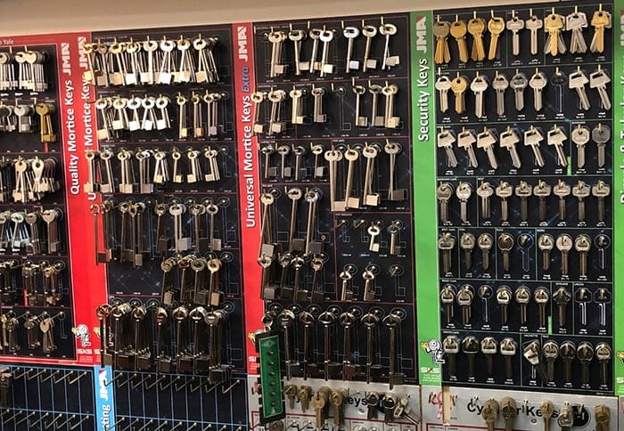 Key Cutting Locksmith Woodbridge Suffolk - P and R Locksmith Services