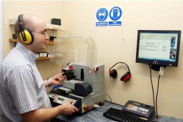 W G Pollard Key Cutting in Chesterfield Shop