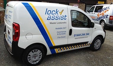 Emergency Locksmith Van