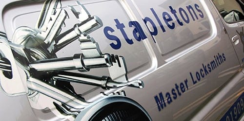 Stapletons Locksmith Van