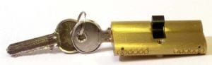A euro lock cylnder