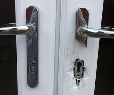Burglary fail anti snap lock cylinder
