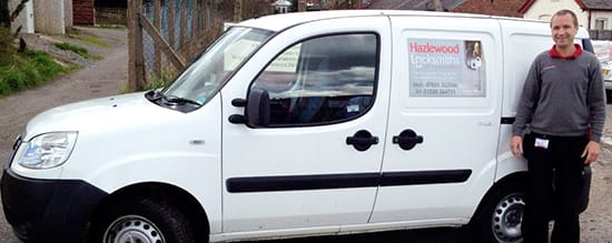 Hazlewood Locksmiths Van