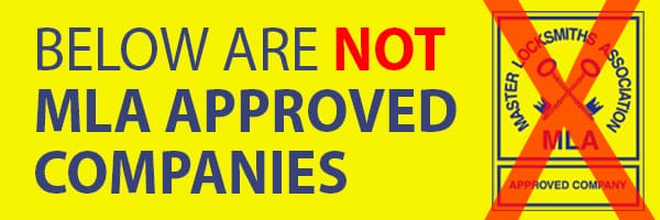 Non MLA Approved Locksmith Companies 