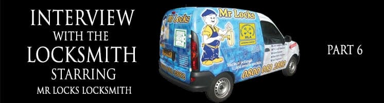 Interview with the locksmith part 6 banner