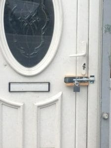Poor Door Locksmith Work