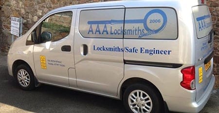 AAA Locksmiths Van