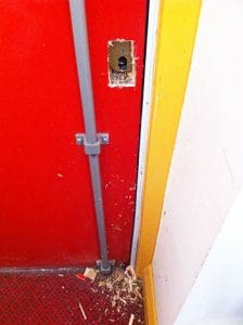 Rogue Locksmith Fire door