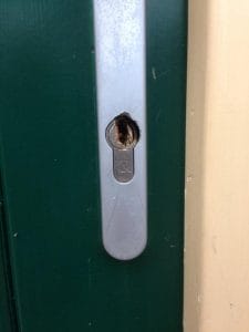 Drilled Door Lock