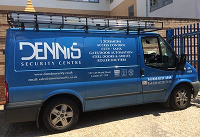Dennis Security Locksmith Van