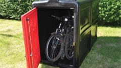 Biker locked pod image