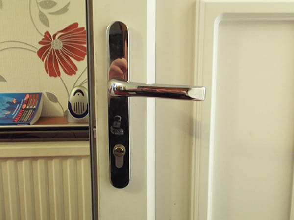 UPVC door with Mul T Lock Anti Snap Lock image