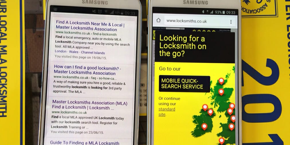 The MLA Launches Mobile Friendly Version of ‘Find a Locksmith’ Site