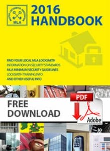 Master Locksmiths Association 2016 Handbook PDF Download image