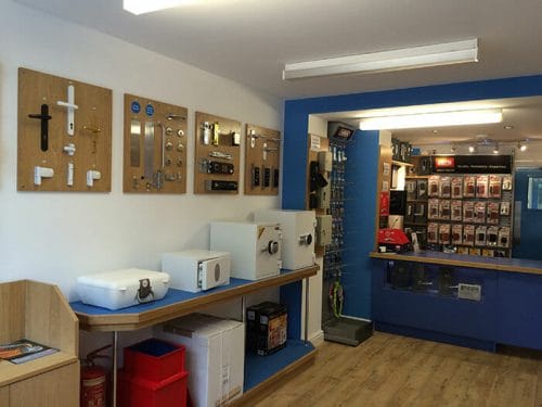 Inside Unico Locksmiths Shop