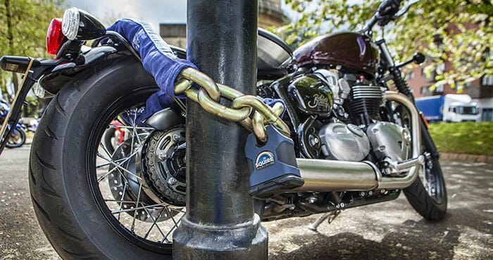 Squire motorcycle lock and chain review