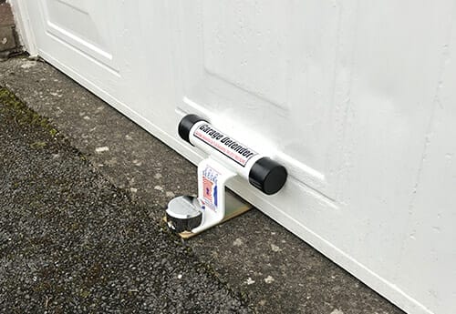 Garage Door Defender fitted on Garage Door