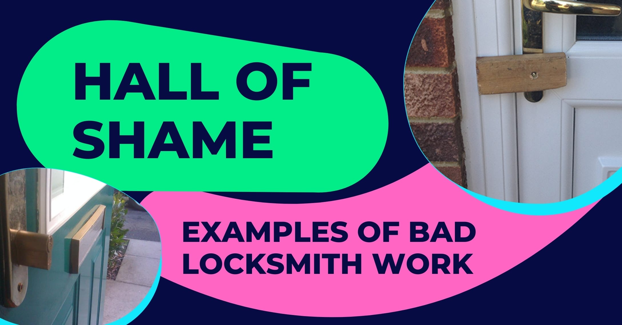 Hall of Shame – Examples of Shockingly Bad Locksmith Work