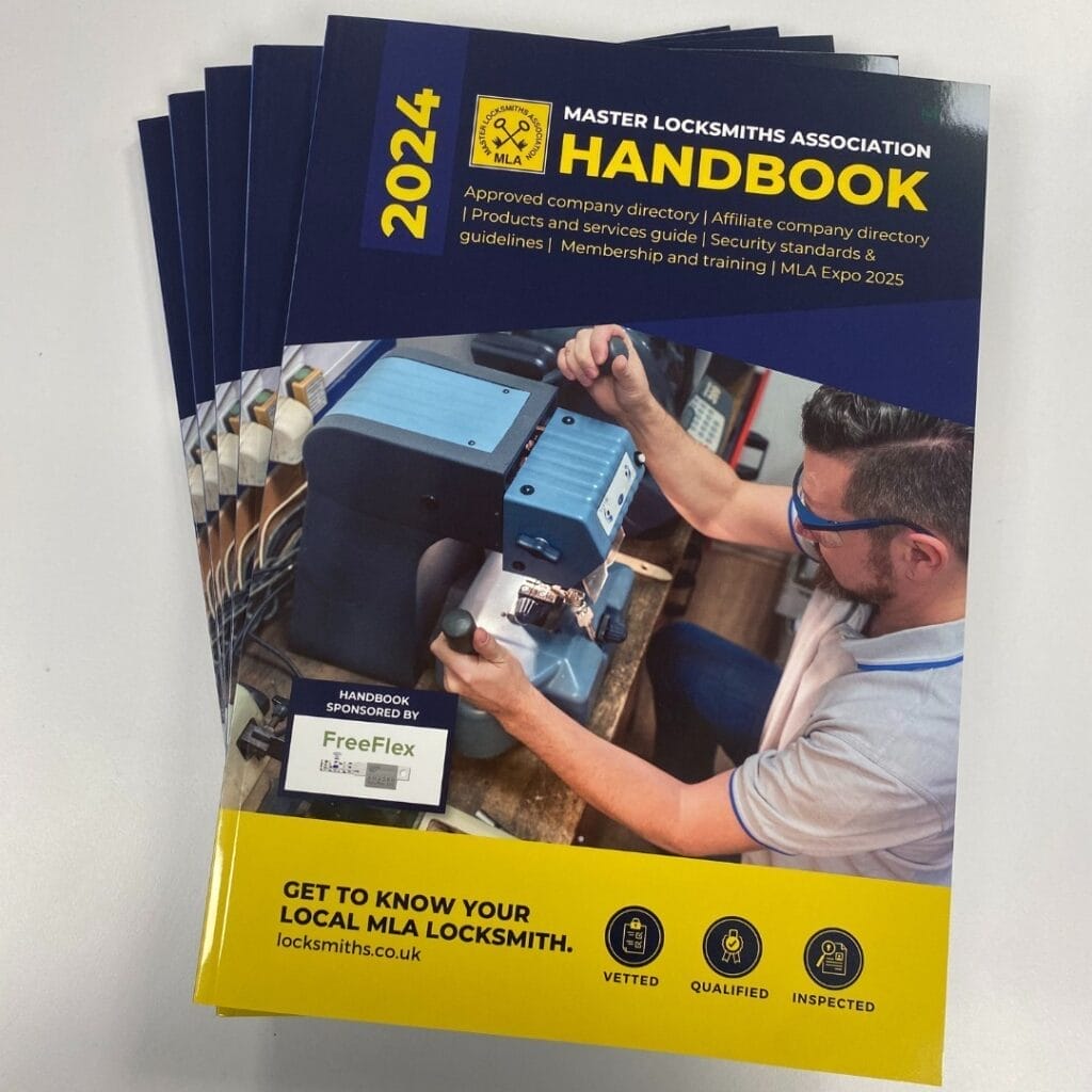 Master Locksmiths Association MLA 2024 Handbook Catalogue