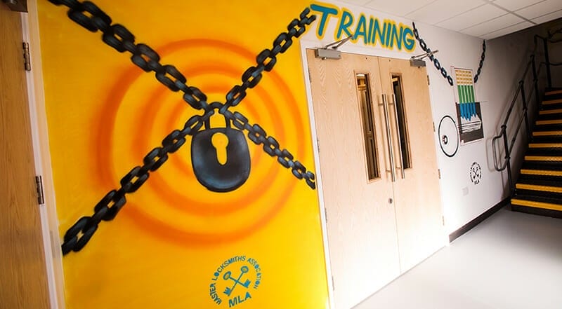 Locksmith Training Workshop Entrance