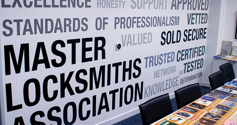 Master Locksmiths Association Inside Boardroom