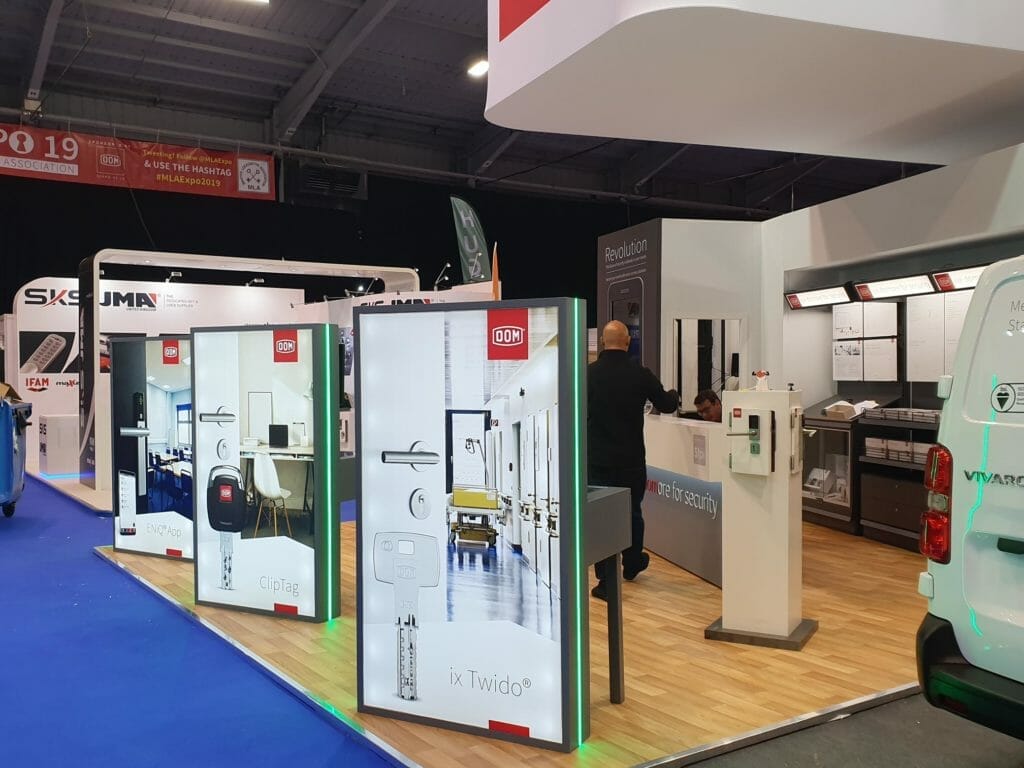 DOM UK Stand at MLA Expo 2019 Shot 1