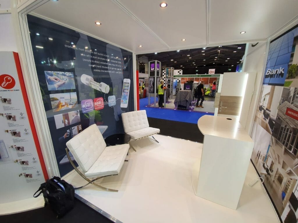M Marcus ISEO Stand at MLA EXpo 2019 - Inside view