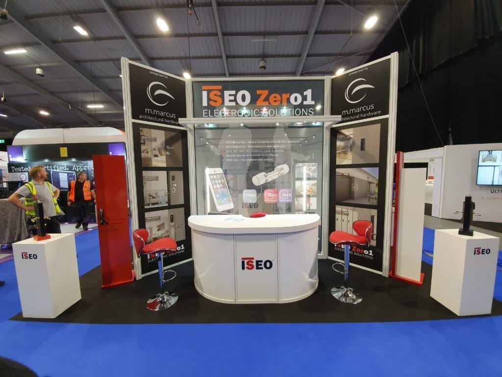 M Marcus ISEO Stand at MLA Expo 2019 - Front View