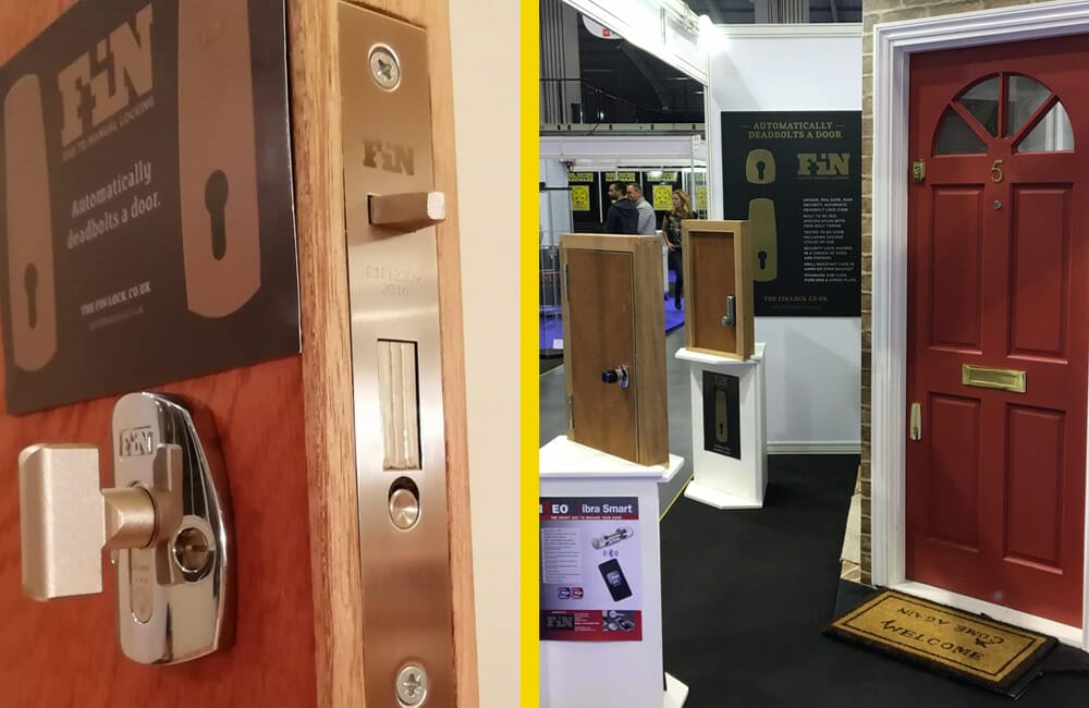 The Fin Lock - MLA Expo Stand and Lock