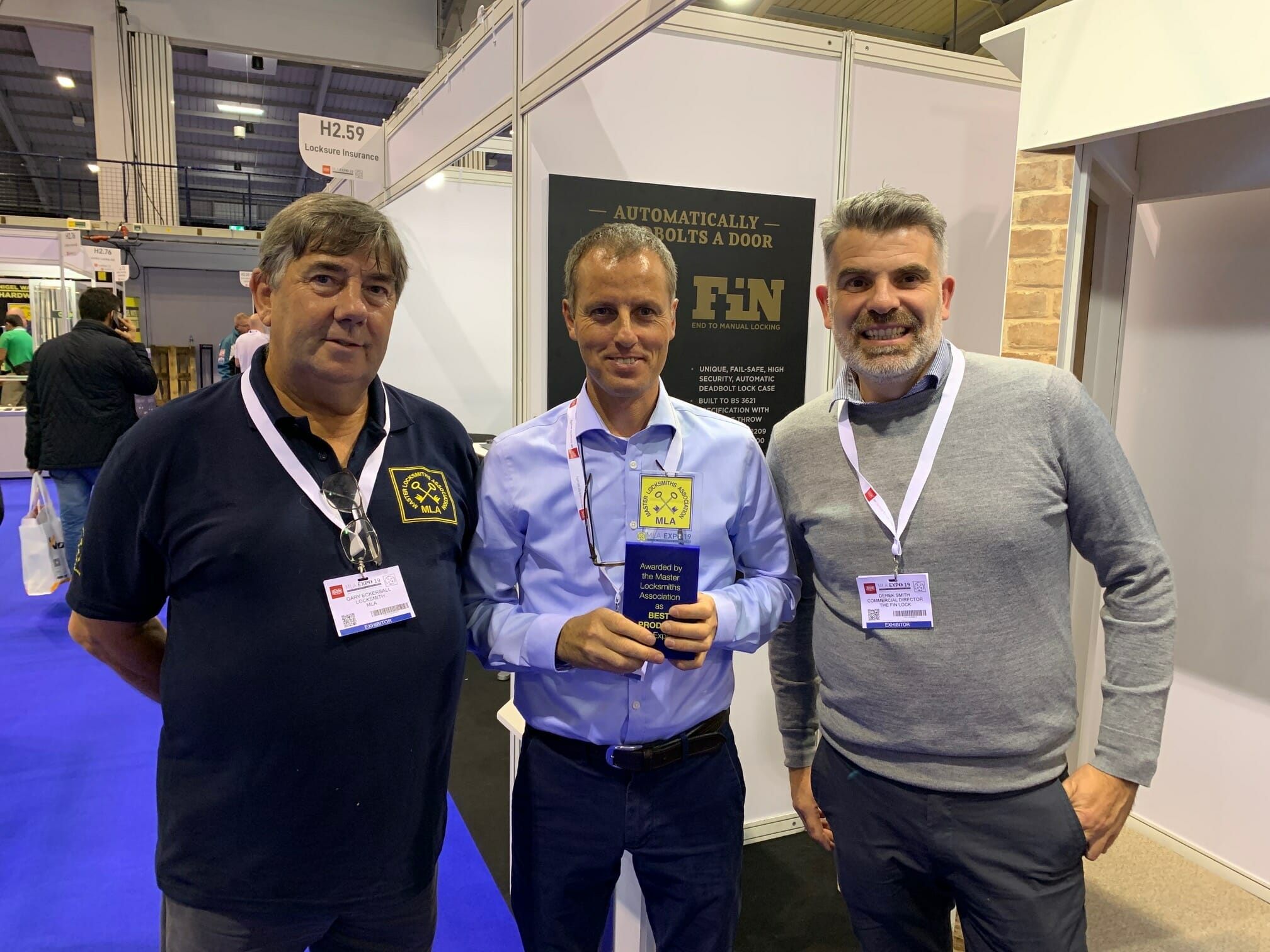 The Fin Lock - best product at MLA Expo 2019