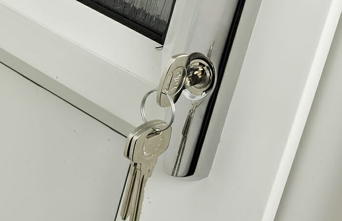 Key Stuck in uPVC door lock