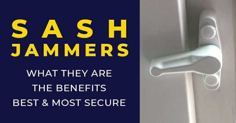 Sash Jammers - Extra Security for uPVC Doors and Windows
