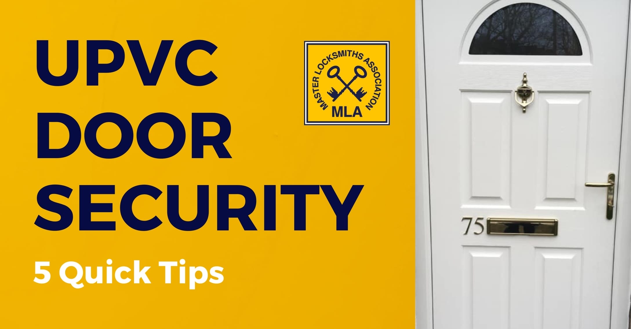 uPVC Door Security - Tips to Secure a uPVC door