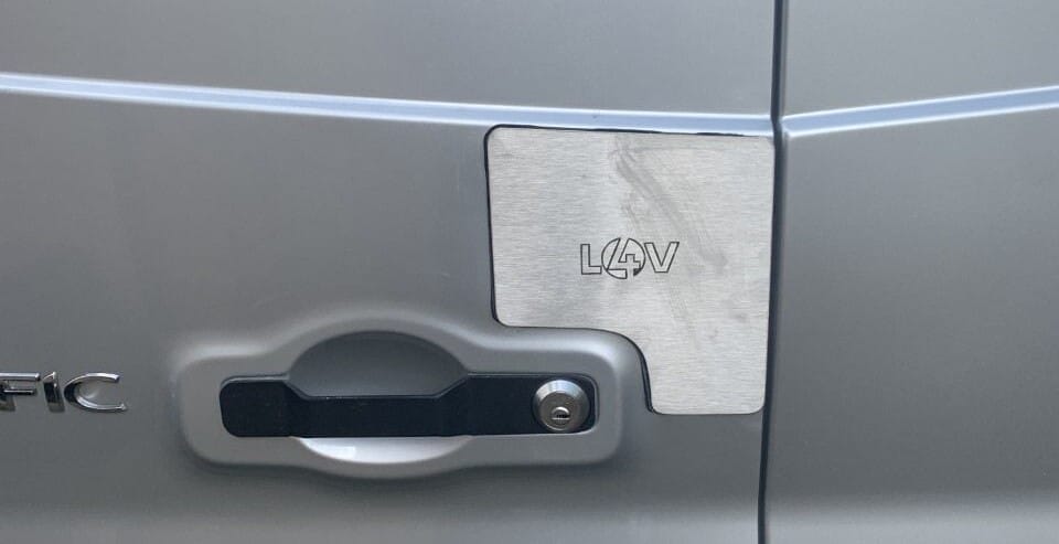 Van Security - External Shield Plate