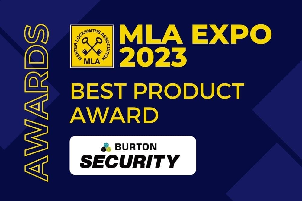 Best Product Award at MLA Expo 2023 - Burton Security