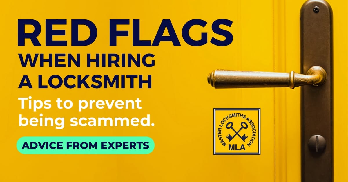 Locksmith Scams - Red Flags Hiring a Locksmith How to Spot a Rogue Locksmith Prevent Being Scammed