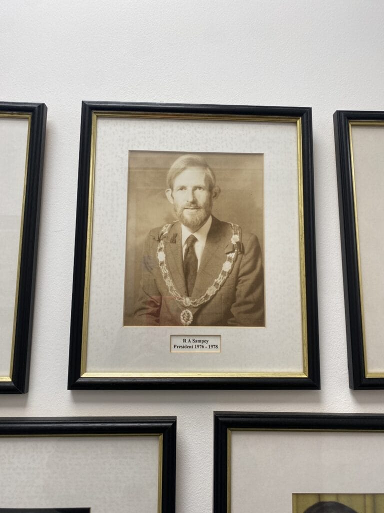 Richard Sampey, MLA President in 1976. A respected leader and lifelong locksmith, Richard played a vital role in shaping the Association during its early years.